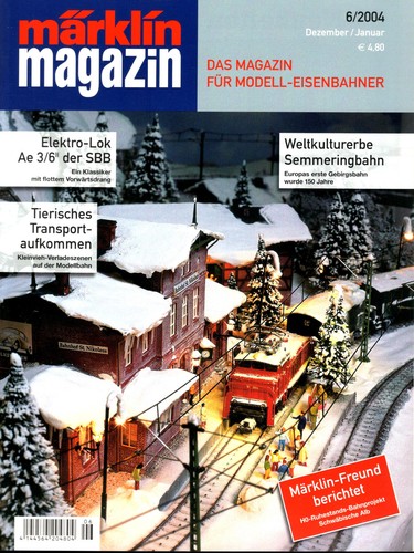 Märklin magazin heft - märklin, 6/04