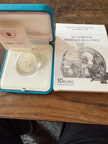Vatikan euro 2019 silber - euro,