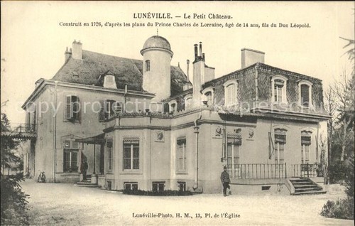 Luneville petit chateau - le,