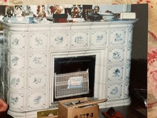 Delft antike Kacheln Fliesen, 60 - 70 Stück, ganzer Kamin ca 17./18. Jahrhundert