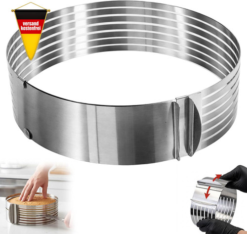 Tortenring verstellbar 5 - verstellbar, 25-29.5