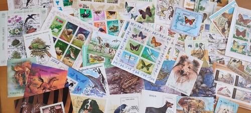 Verschiedene blockausgaben - 50,