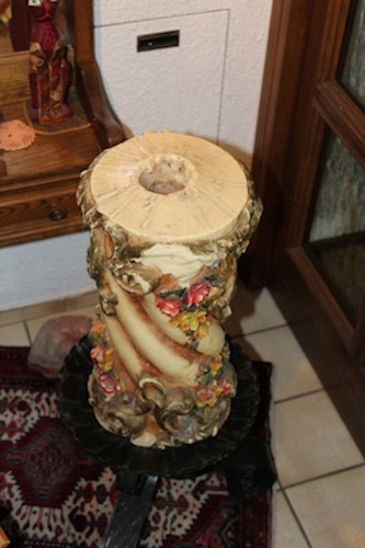Riesenkerze mit ständer - mit,