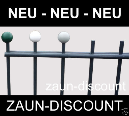 Zierkugel doppelstabmattenzaun - zierkugel,