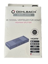 Oehlbach hdmi splitter 2 - oehlbach,