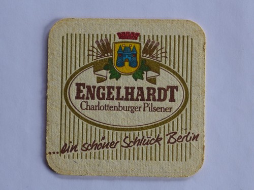 Beer mat berlin - mat, berlin-charlottenburg