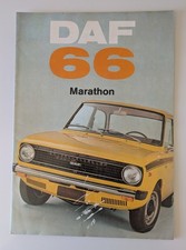 DAF 66 Marathon car brochure