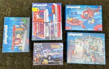 Playmobil Konvolut - Leerkartons - Feuerwehr Cargo Raststätte Back to the Future