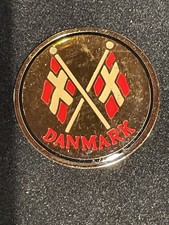 Flaggen Pin Dänemark mit Butterfly Verschluss