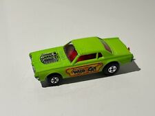 Matchbox Lesney Superfast # 62 Mercury Rat Rod Dragster "WILDCAT" label ansehen!