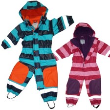 Schneeanzug Regenoverall Schneeoverall gestreift Maylynn Gr. 86 - 140