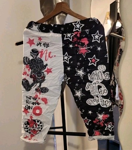 Sommer baggypant bunt mickey - sommer,