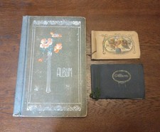 Altes ansichtskarten album - 3x,
