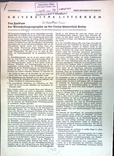 Das studium der - das,