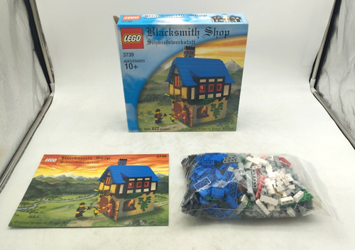 Lego 3739 blacksmith shop good - 3739,