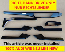 Audi A4 8W B9 A5 F5 1LQ Black Piano Dekorleisten Dekor Zierleiste Abdeckblende