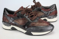 Mjus Gr.39 Damen Halbschuh Schnürschuhe Sneaker  Slipper Leder   TOP   Nr.617 W