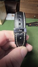 Sinn lederarmband schwarz 20mm - sinn,