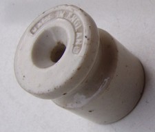 antiker Porzellan Isolator