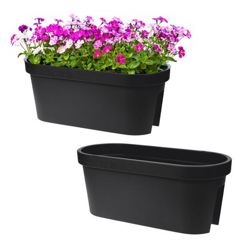 Balkon geländer blumen - balkon,