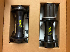 NOS T-GEAR USA Eclipse Vintage Hub set 32H TITAN axle 135mm-8sp XTR bl/yel. Ltd