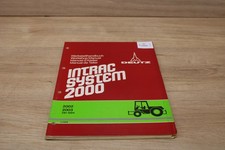 Deutz Fahr Intrac 2000 Werkstatthandbuch Fahrgestell 291 1884  1/1976 xb10981