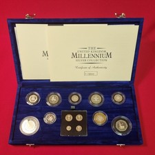2000 UK Millennium Silver