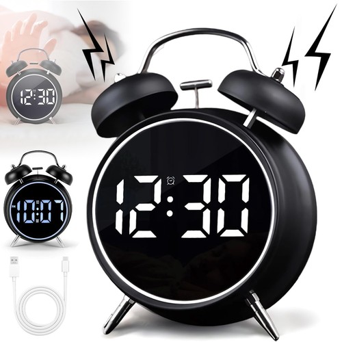 Led retro digitaluhr mit sound - led,