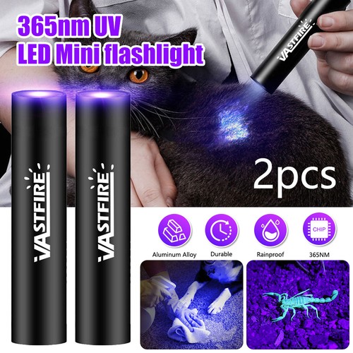 365nm led licht - 2x, uv