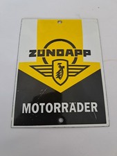 Emailschild Türschild Motorräder Zündapp