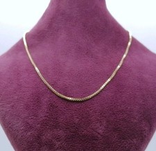 Lange Gold Halskette, 333er 8 Karat Gold Venezianerkette, Goldkette