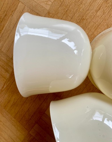 Lampenglas milchglas creme - milchglas,,