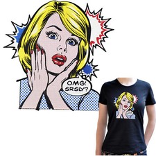 PopArt  T-Shirt Damen Comic