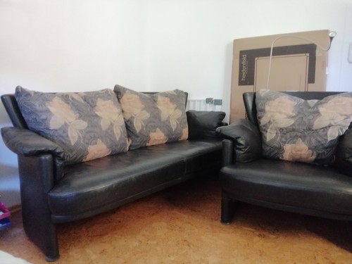Couchgarnitur leder gebraucht - leder,
