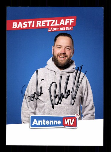 Basti retzlaff autogrammkarte - basti,