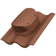 Flachlüfter für Braas - Harzer Dachziegel Dachlüfter Entlüfter Lüftungsziegel