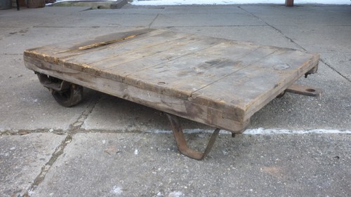 Alte rollpalette couchtisch - alte,