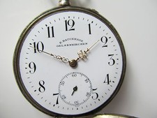 ANTIKE 0,800 SILBER TASCHENUHR