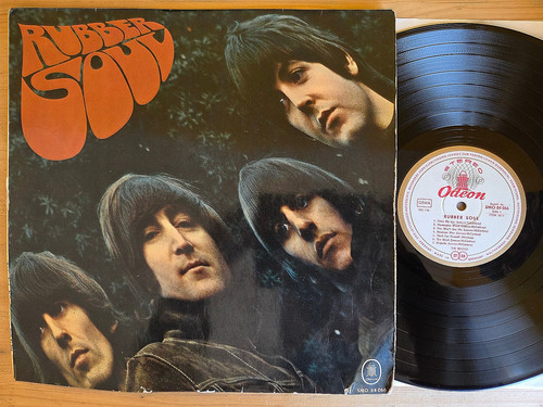 Beatles rubber soul lp d - beatles,