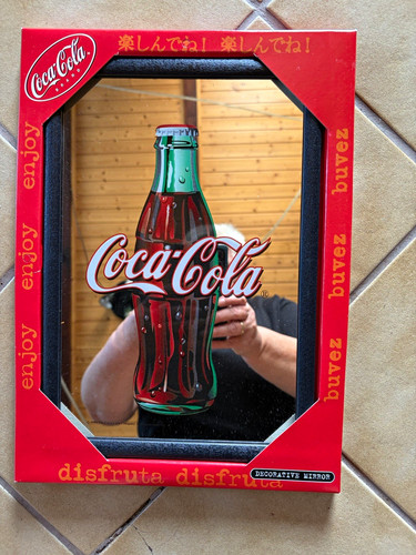 Coca cola bar werbespiegel - coca-cola, bar-/werbespiegel