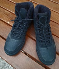 ### Tolle warm gefütterte Knöchelschuhe von ADIDAS Gr.46 schwarz NEU ! ###