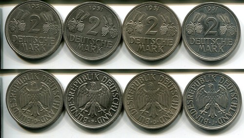 Deutschland 1951 dfgj alle - -,