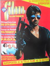 FILM ILLUSTRIERTE 10 - 1986 CITY-COBRA Stallone POLTERGEIST II BETTY BLUE PROFS