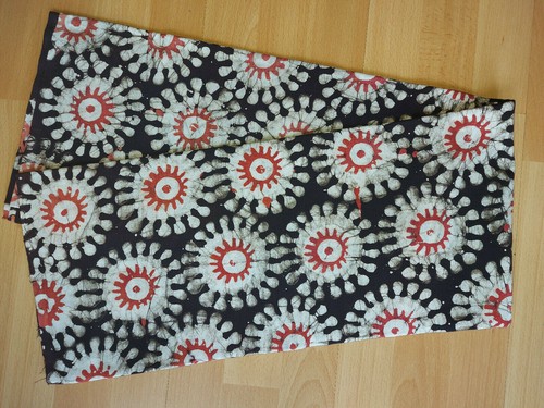 Handgemachter batikstoff aus - batikstoff,