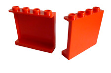 2 x LEGO® 60581 City,Wand,Paneele in 1x4x3 rot Neuware.