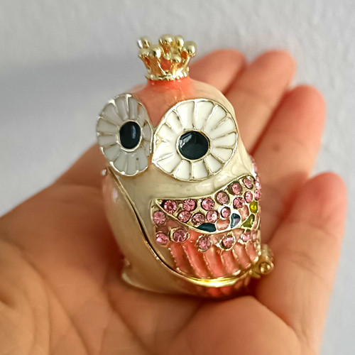 Eule schmuckdose ringdose - eule,