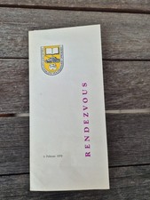 Haus der NVA Dresden, Speisekarte 1978 m. Autogrammen,Rennhack/Weigelt/Wachholz