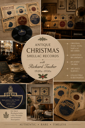 Schellackplatten weihnachten - 5,