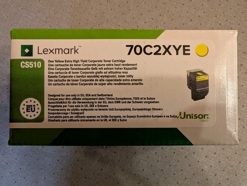 Original lexmark toner 70c2xye - lexmark,