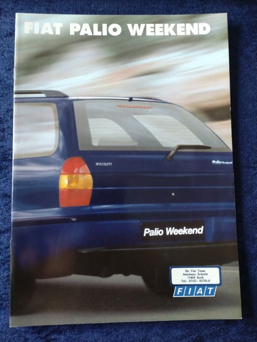 Fiat palio weekend 6 - 1.2, 16v